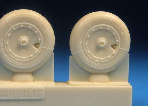 Barracuda Studios BCR48423 1:48 Focke-Wulf Fw 190A-6 through A-9, F, D Mainwheels w Smooth Tire