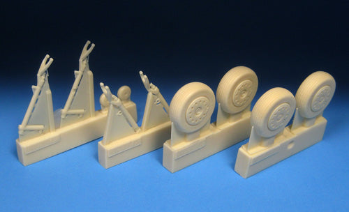 Barracuda Studios BCR48439 1:48 Yakovlev Yak-28P 'Firebar'/Yak-28PP Brewer Wheels Set