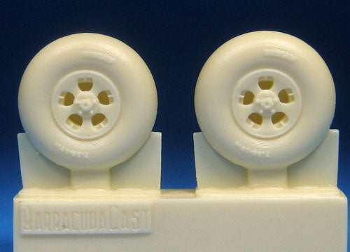 Barracuda Studios BCR48445 1:48 Supermarine Spitfire Mk.I - IX Five Slot Mainwheels