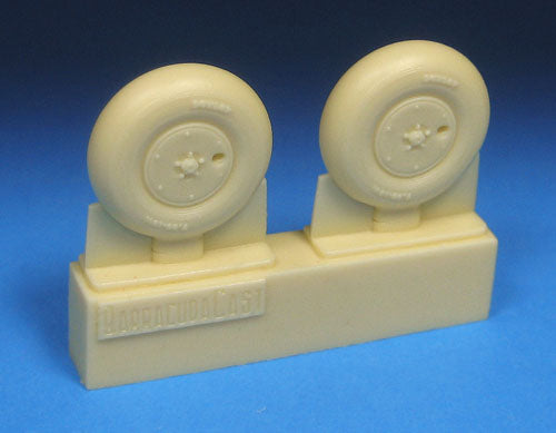 Barracuda Studios BCR48447 1:48 Supermarine Spitfire Mk.I - mk.IX Five Slot Covered Mainwheels