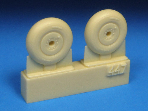 Barracuda Studios BCR48447 1:48 Supermarine Spitfire Mk.I - mk.IX Five Slot Covered Mainwheels