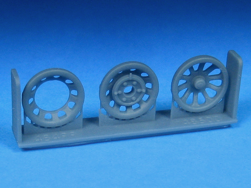 Barracuda Studios BR48499 1:48 P-51B/P-51D Mustang Diamond Tread Mainwheels