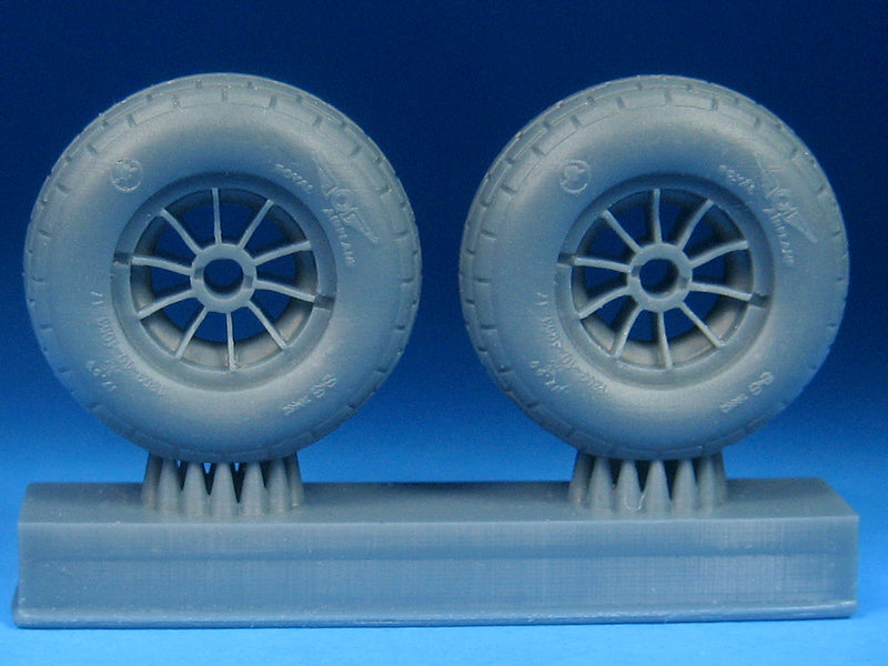 Barracuda Studios BR48500 1:48 P-51D Mustang Block Tread Mainwheels