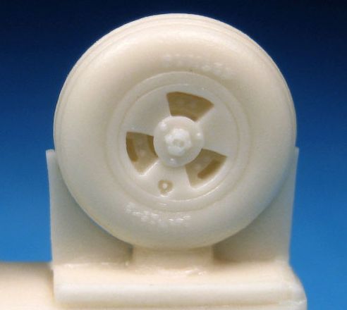 Barracuda Studios BCR72107 1:72 Supermarine Spitfire 3 Slot Wheels - Circumferential