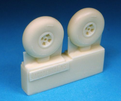 Barracuda Studios BCR72146 1:72 Westland Whirlwind Main Wheels