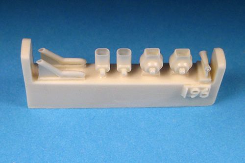 Barracuda Studios BCR72196 1:72 Bristol Blenheim Mk.I/Mk.IV intakes and exhausts set