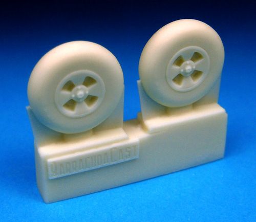 Barracuda Studios BCR72221 1:72 Hawker Tempest Mk.V Mainwheels - Smooth Tread