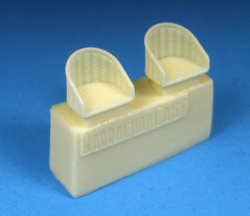 Barracuda Studios BCR72257 1:72 British WWI Wicker Seat - No Belts