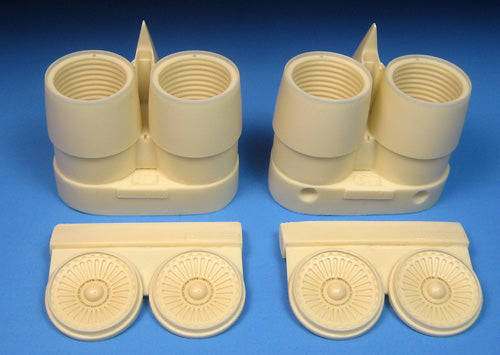 Barracuda Studios BCR72298 1:72 B-1B Rear Nacelle and Late Exhaust Set
