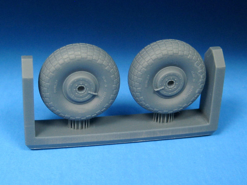 Barracuda Studios 72466 1:72 de Havilland Mosquito Late Mainwheels - Block Tread