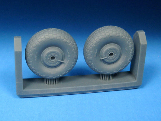 Barracuda Studios 72466 1:72 de Havilland Mosquito Late Mainwheels - Block Tread