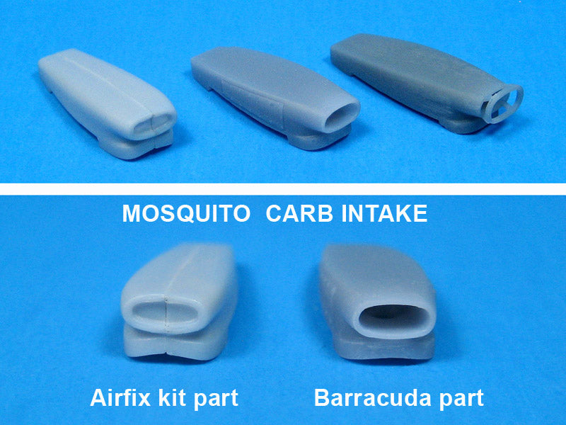 Barracuda Studios 72467 1:72 de Havilland Mosquito Mk XVI Nacelles Upgrade Set