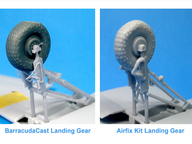 Barracuda Studios 72468 1:72 de Havilland Mosquito Mk XVI Landing Gear Upgrade