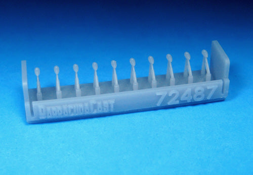 Barracuda Studios BCR72487 1:72 Messerschmitt Bf 109F, G and K Aileron Mass Balances