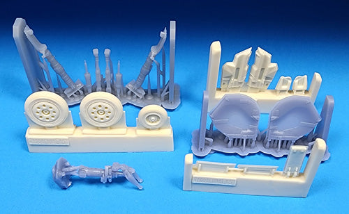 Barracuda Studios BCR72493 1:72 BAC Lightning Landing Gear Set