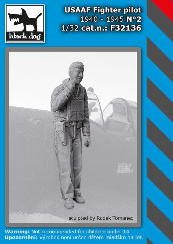 Blackdog F32136 1:32 USAAF Fighter pilot 1940-45 N°2