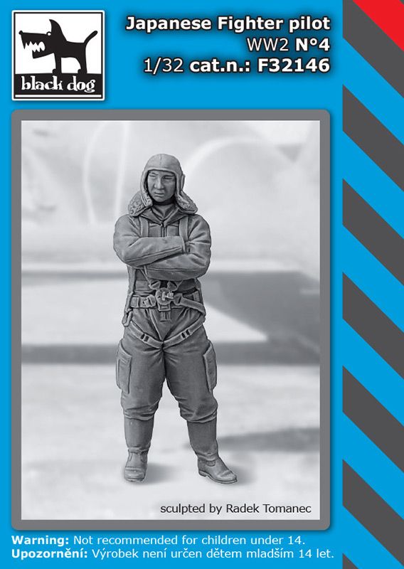 Blackdog F32146 1:32 Japanese fighter pilot WWII N°4