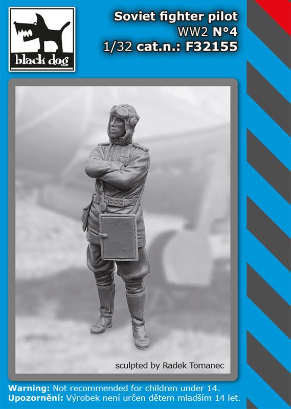 Blackdog F32155 1:32 Soviet fighter pilot WW II N°4