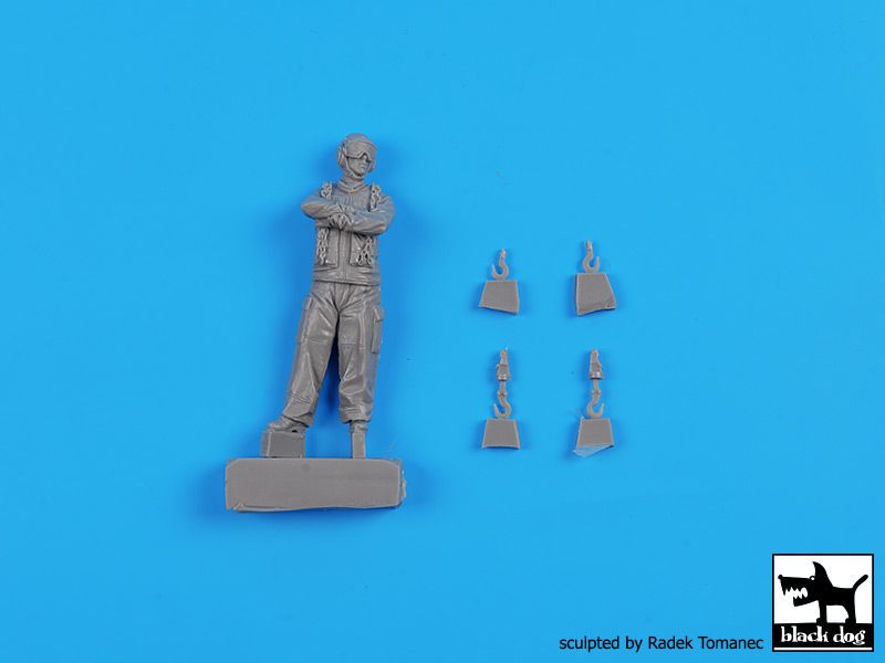 Blackdog F32160 1:32 US aircraft carrier deck crew N°3