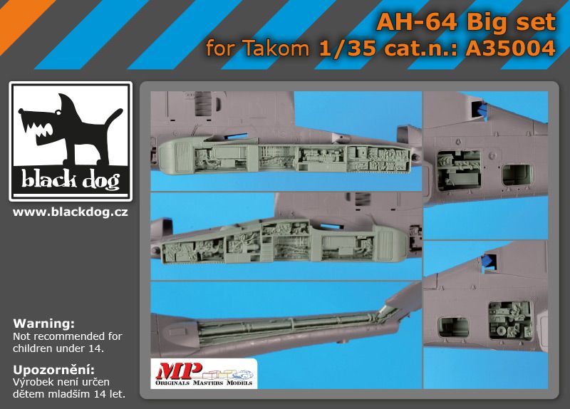 Blackdog OA35004 1:35 Boeing/Hughes AH-64 Big set