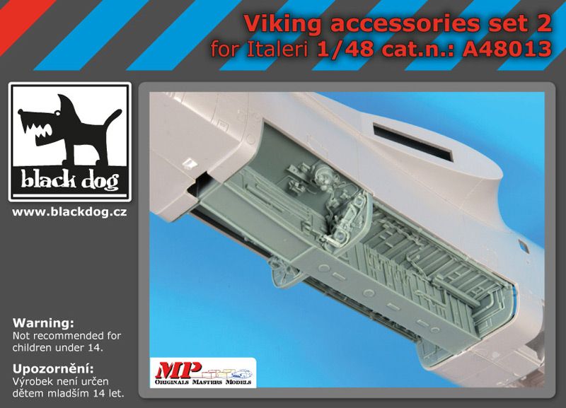 Blackdog OA48013 1:48 Lockheed S-3A/B Viking accessories set No.2