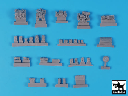Blackdog T72190 1:72 WWII Light Military Vehicles Set accessories set