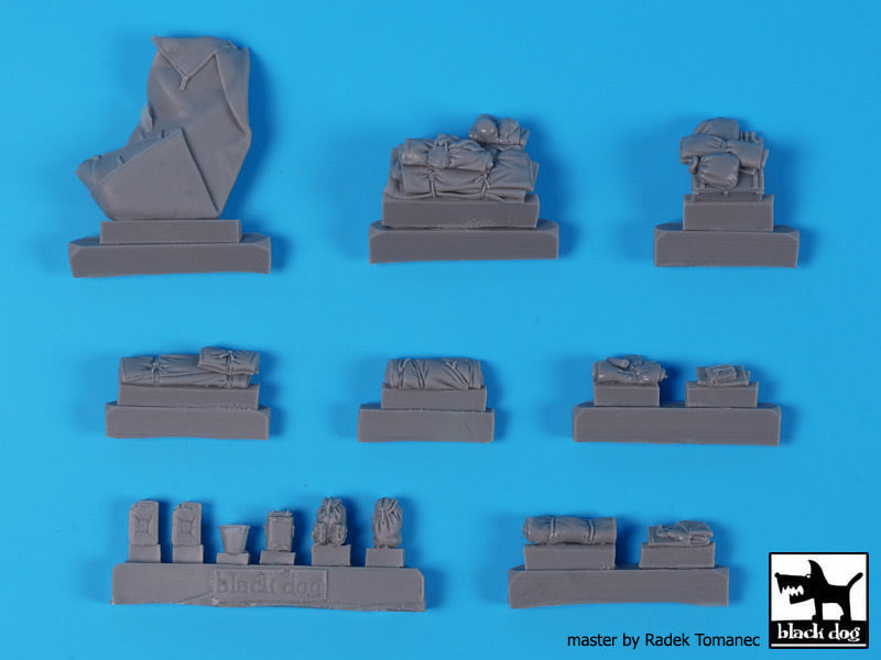 Blackdog T72193 1:72 Sturmtiger Assault Mortar accessories set