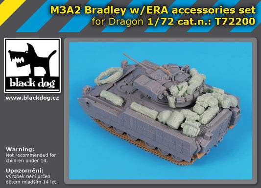 Blackdog T72200 1:72 M3A2 Bradley w/ERA accessories set
