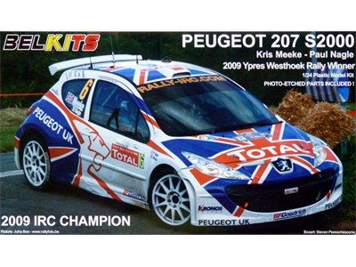 Bel Kits BEL001 1:24 Peugeot 207 S2000 Rally