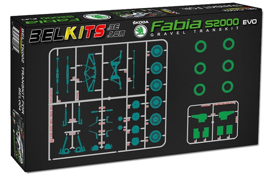 Bel Kits BELTK002 1:24 Skoda Fabia Gravel Rally Conversion Set