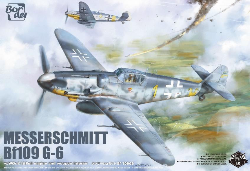 Border Models BF-001 1:35 Messerschmitt Bf-109G-6