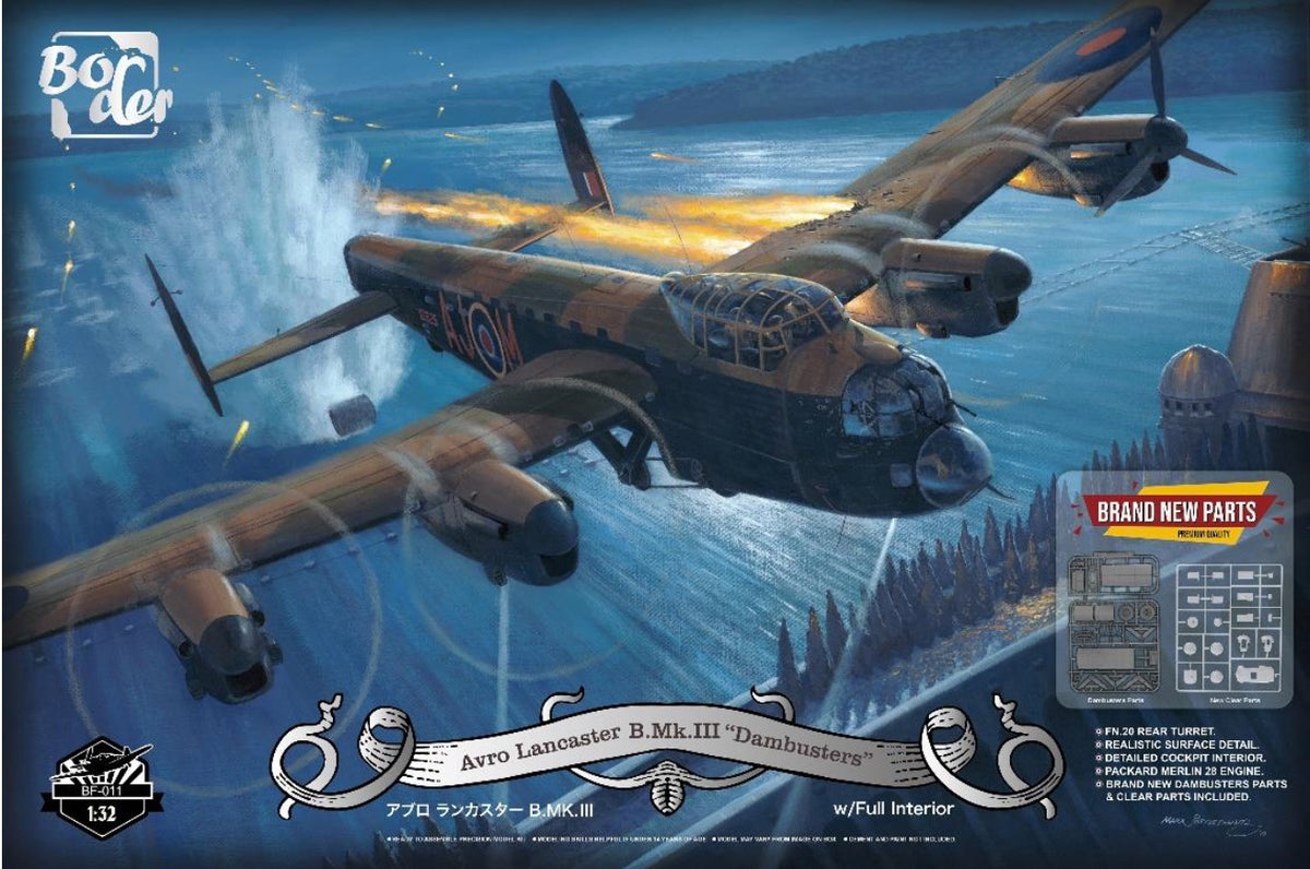 Border Model BF-011 1:32 Avro Lancaster B.Mk.III ' Dambuster Version