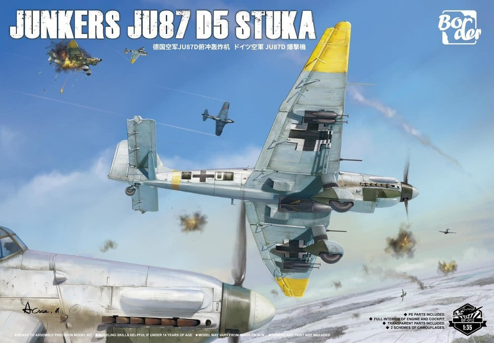 Border Models BF-012 1:35 Junkers Ju-87D-5 Stuka