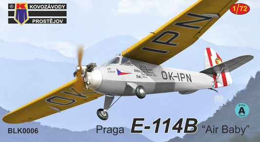 AZ Model BLK0006 1:72 Praga E-114B 1 kit - 2x scheme, bagged, cardboard header