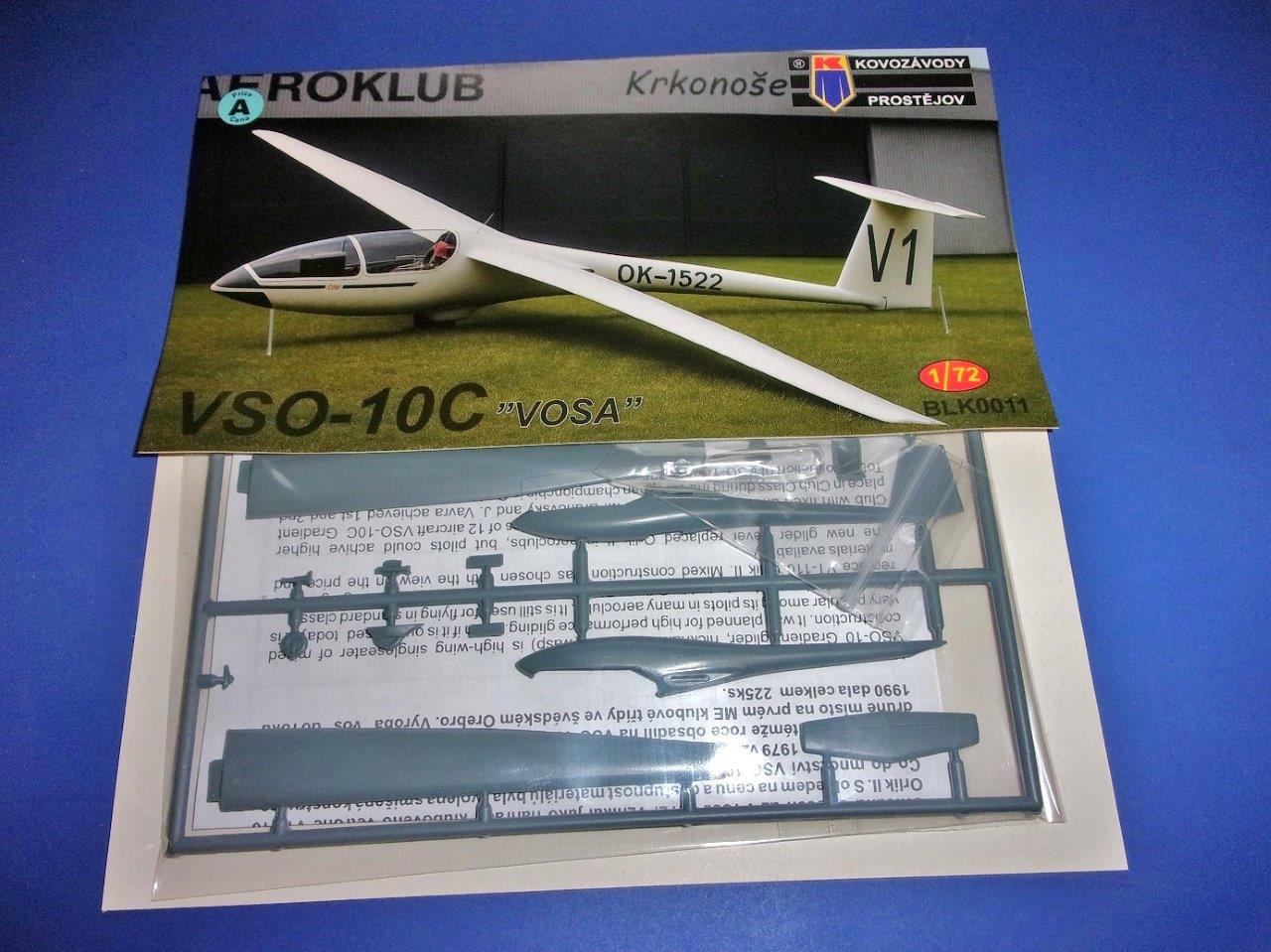 Kovozavody Prostejov BLK0011 1:72 VSO-10C 'Vosa'  new decals (Gliders)