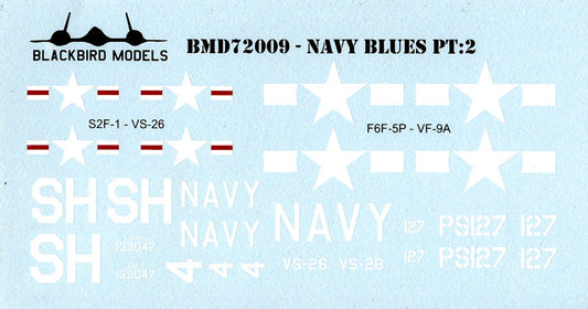 Blackbird Models D72009 1:72 U.S. Navy Blues Part 2