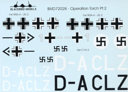 Blackbird Models D72028 1:72 Operation Torch Part 2