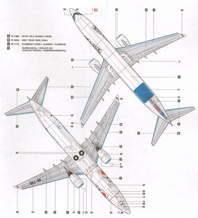 Boa Decals BOA14450 1:144 Boeing 737-800 TRAVEL SERVICE Fly from Prague OK-TVB