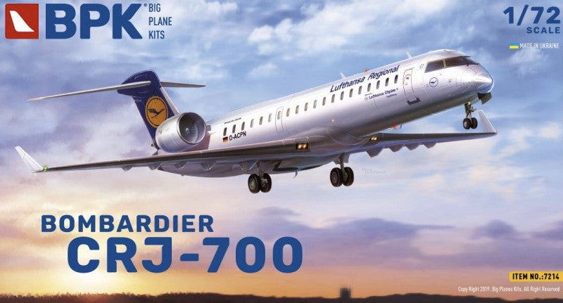 Big Planes Kits BPK7214 1:72 Bombardier CRJ-700 Lufthansa Regional