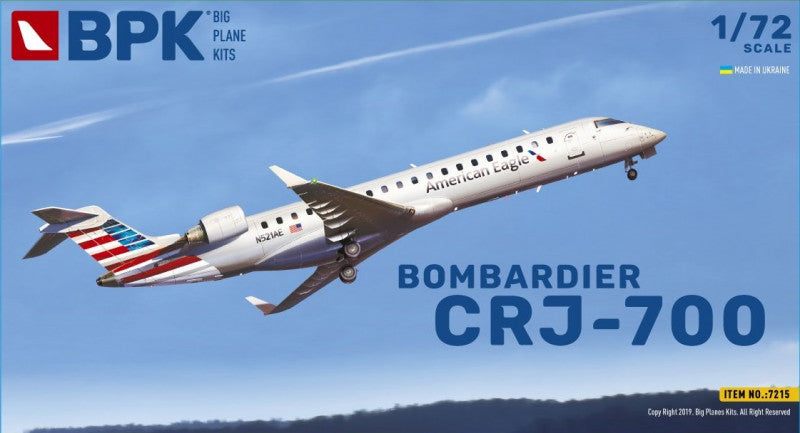 Big Planes Kits BPK7215 1:72 Bombardier CRJ-700 American Eagle / Delta