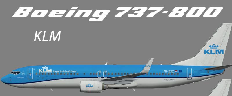 Big Planes Kits BPK7219 1:72 Boeing 737-800 KLM