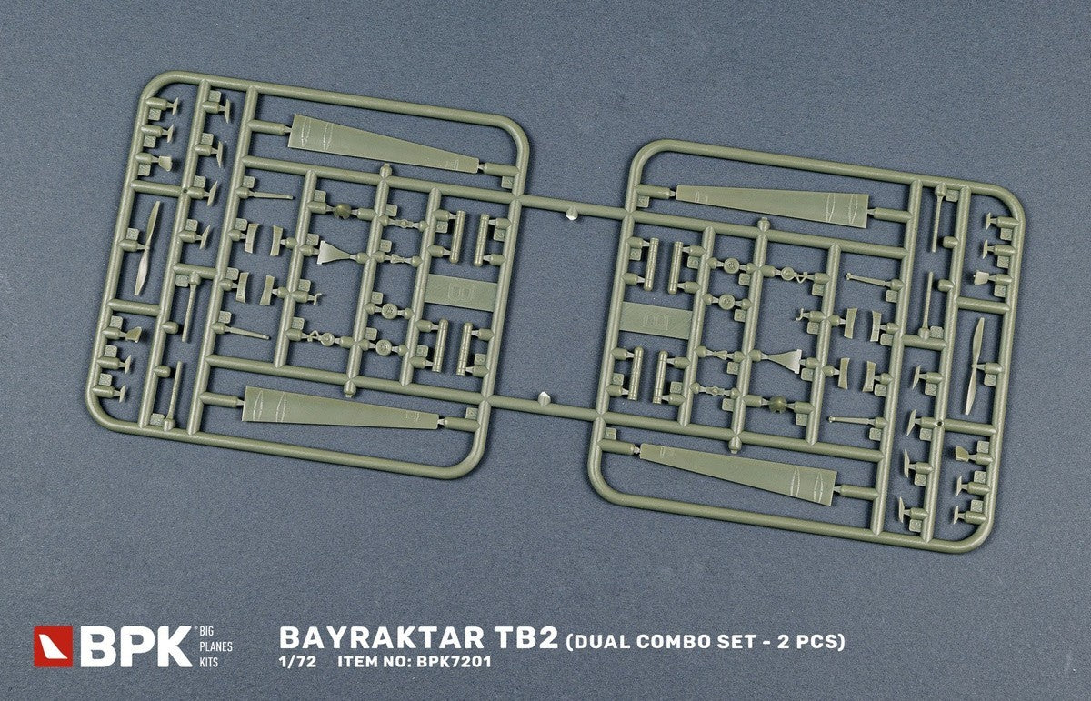 Big Planes Kits BPK7230 1:72 Bayraktar TB2 Dual Combo Set