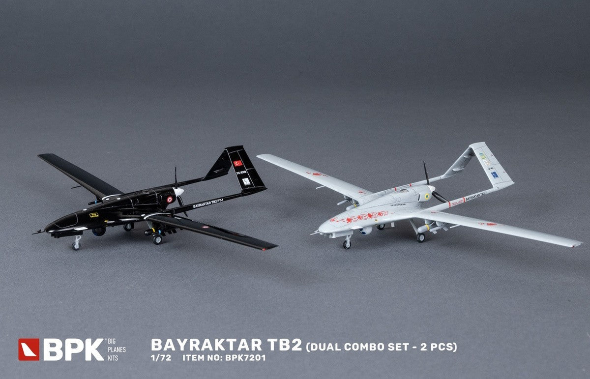 Big Planes Kits BPK7230 1:72 Bayraktar TB2 Dual Combo Set