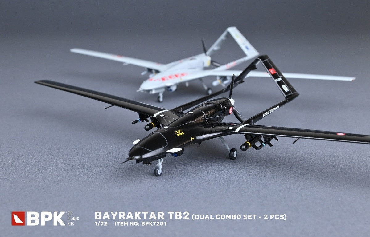 Big Planes Kits BPK7230 1:72 Bayraktar TB2 Dual Combo Set