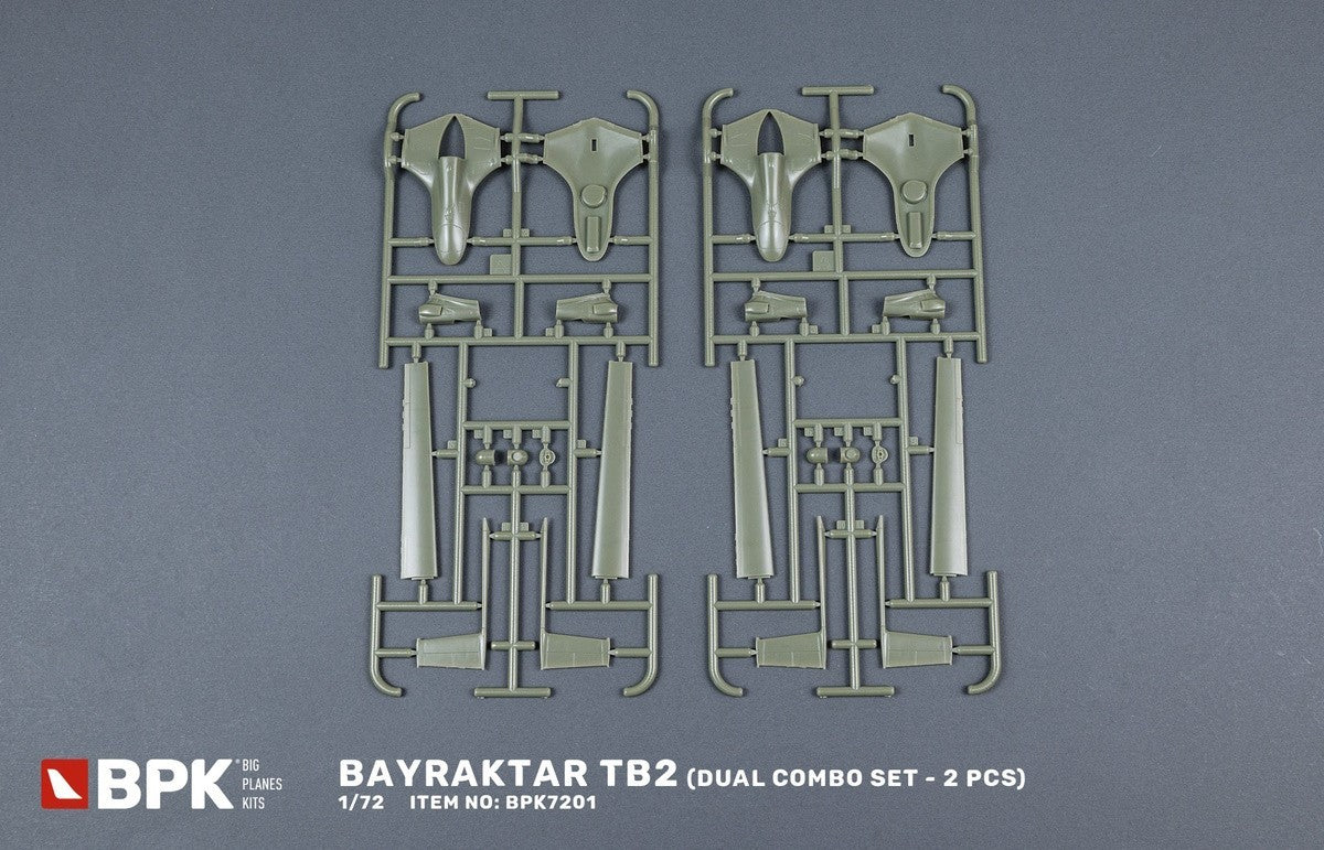 Big Planes Kits BPK7230 1:72 Bayraktar TB2 Dual Combo Set