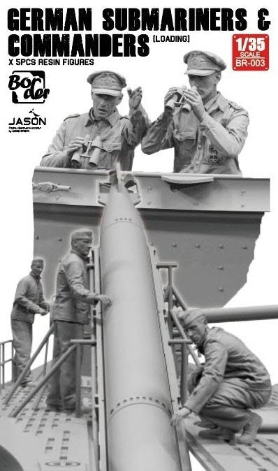 Border Models BR-003 1:35 German Submariners & Commanders (Loading)