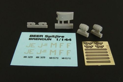 Brengun BRL144085 1:144 Beer Barrel Supermarine Spitfire Mk.IX Conversion Set