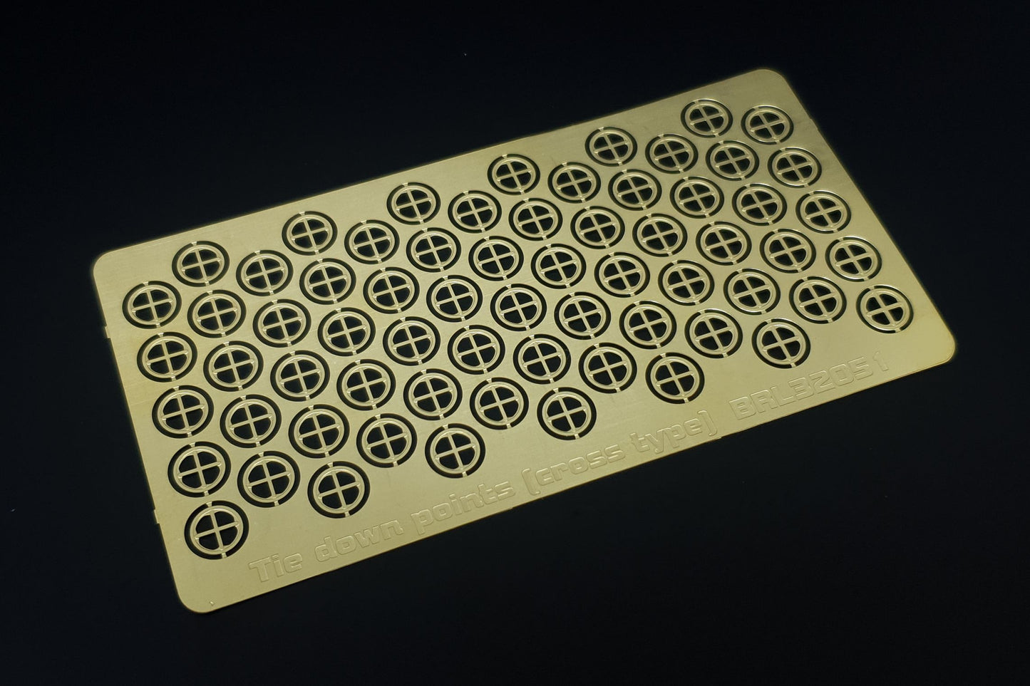 Brengun BRL32051 1:32 Tie down points (cross type)	PE set of tie down points