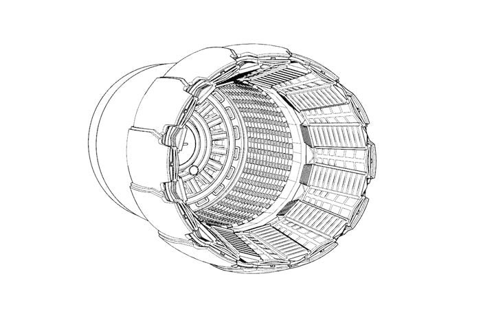 Brengun BRL48126 1:48 Lockheed-Martin F-16C block 40-50 GE F110 Engine Nozzle