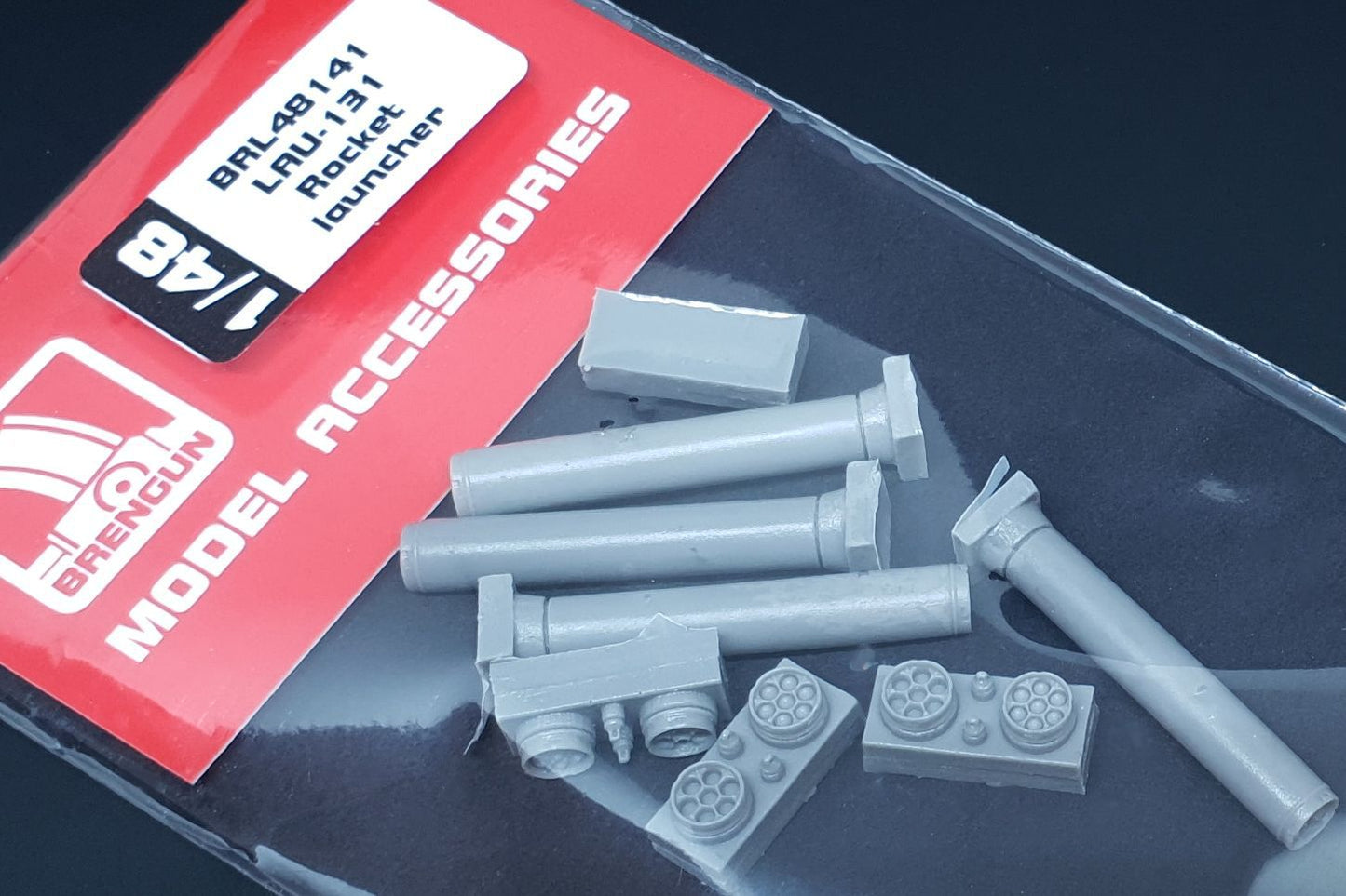 Brengun BRL48141 1:48 LAU-131 Rocket Launcher